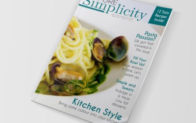 Food Magazine Template – Indesign CS4+ Free